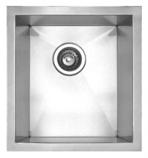 Single Bowl Square Stainless Steel Undermount Sink