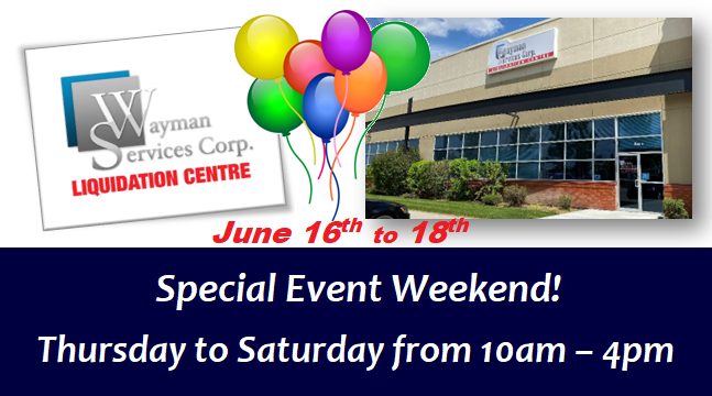 Special Event Weekend!