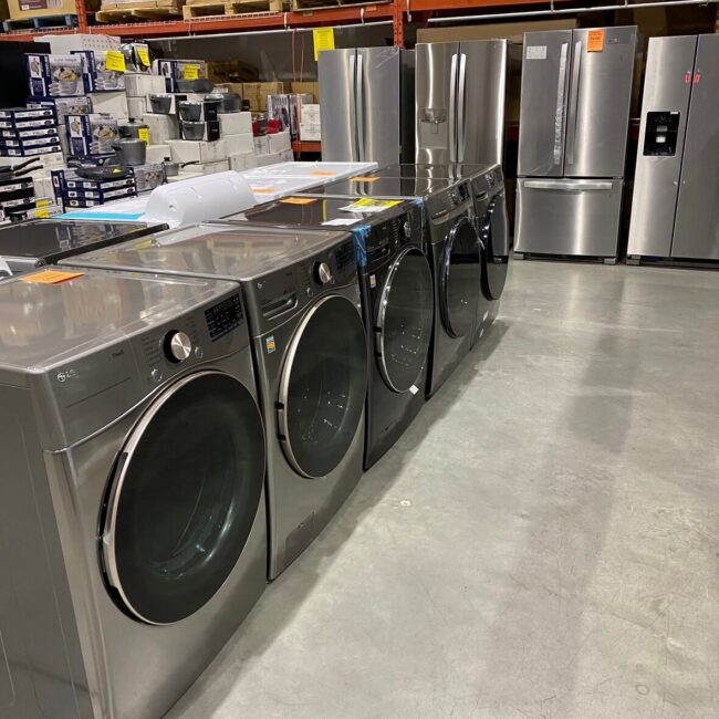 Appliances from major brands have arrived Appliances from major brands have arrived