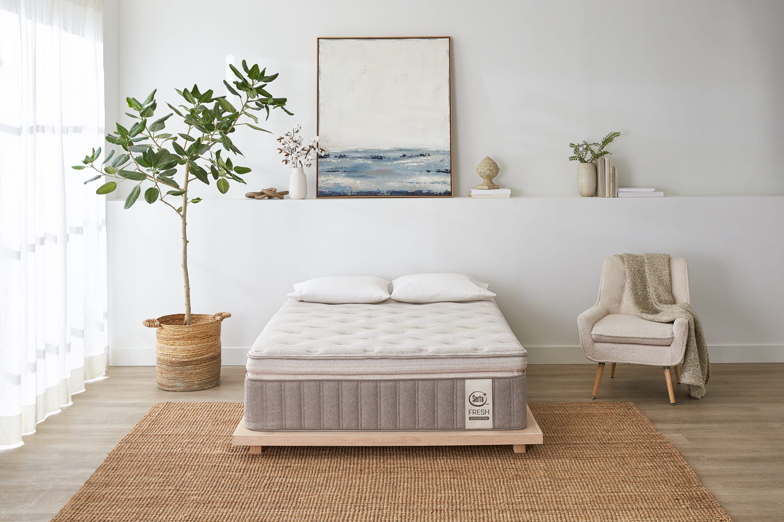 Serta Super Pillowtop Queen Mattress Plush 3