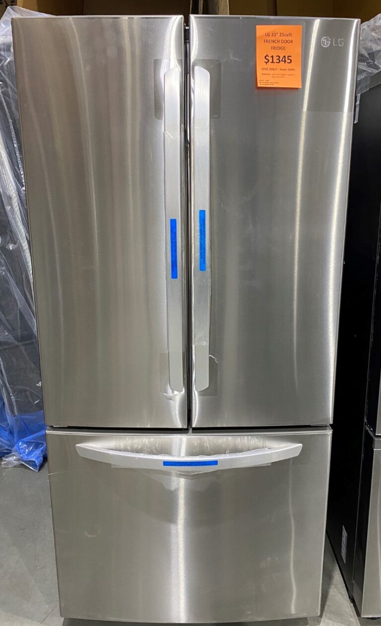 LG 33” Smudge Resistant French Door Refrigerator Wayman Services Liquidation Centre