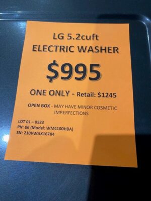 LG Washer WM4100HBA