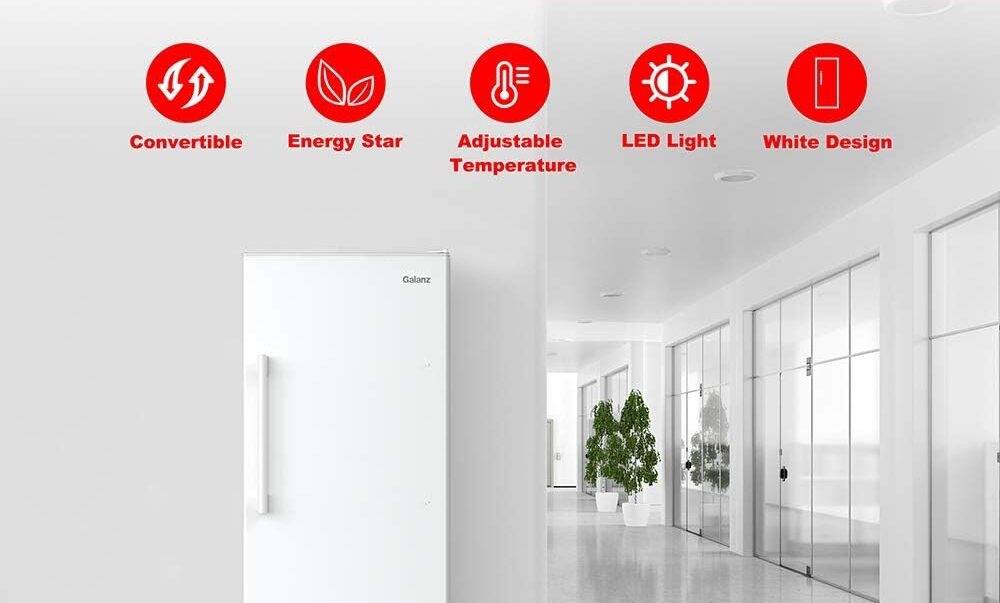 February special: Galanz Convertible Upright Freezer