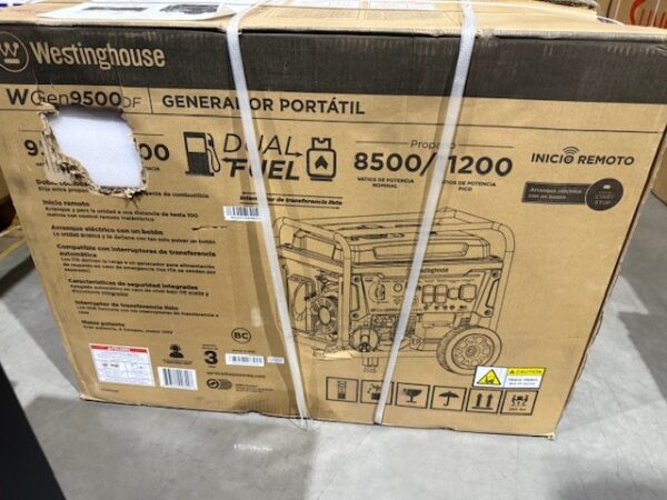 Westinghouse Portable Generator WGen9500DF
