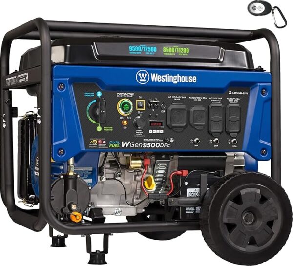Westinghouse Portable Generator WGen9500DFC