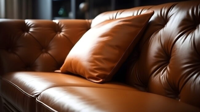 Ring in the new year with a new leather couch