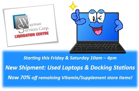 Assorted Used Laptops & Docking Stations