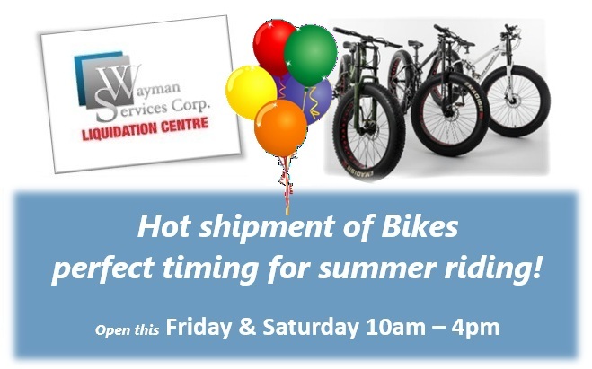 Summer is here — Bikes have just landed